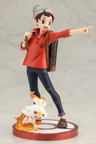 Victor with Scorbunny 1/8 ARTFX J - Pokemon | Kotobukiya Figure