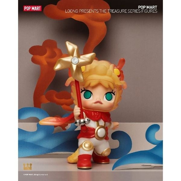 Mô Hình Đồ Chơi POP MART Loong Presents The Treasure Blind box