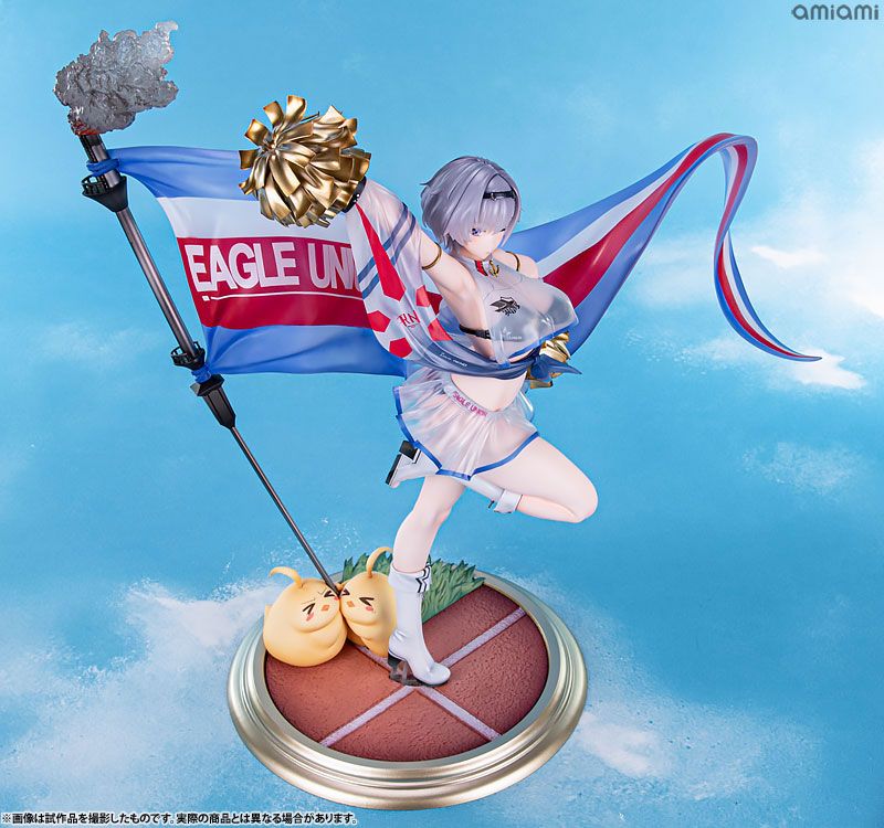 Reno Biggest Little Cheerleader AmiAmi Limited Edition 1/6 - Azur Lane ...