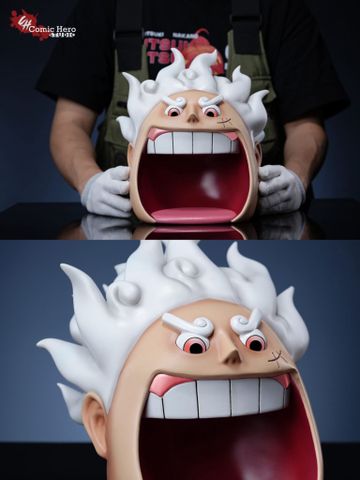Luffy Nika há miệng - One Piece | Comic Hero Resin Figure