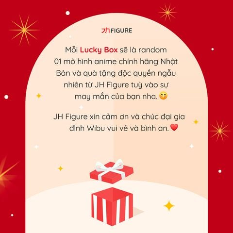 LUCKY BOX Random Gacha Mô Hình Anime Figure Chính Hãng Hatsune Miku, Gotoubun, Kimetsu No Yaiba, Spy x Family, Hololive