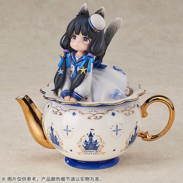 Decorated Life Collection - Tea Time Cats: Cow Cat | RIBOSE Figure