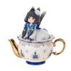 Decorated Life Collection - Tea Time Cats: Cow Cat | RIBOSE Figure