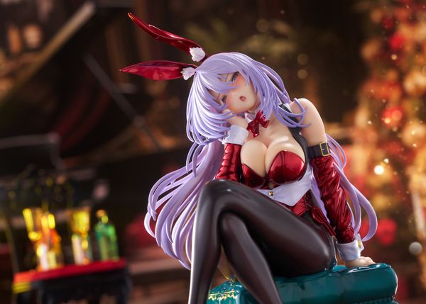 Amagasa Tsuduri Bunny Style 1/7 Christmas Santa Color - Hanikami Kanojo wa Koi o Suru | PLUM Figure