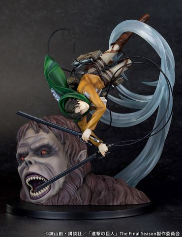Levi vs Beast Titan - Attack on Titan | PROOF Figure