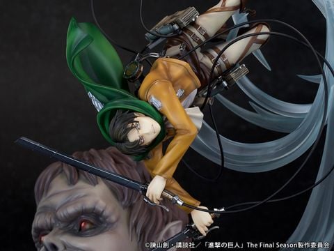 Levi vs Beast Titan - Attack on Titan | PROOF Figure