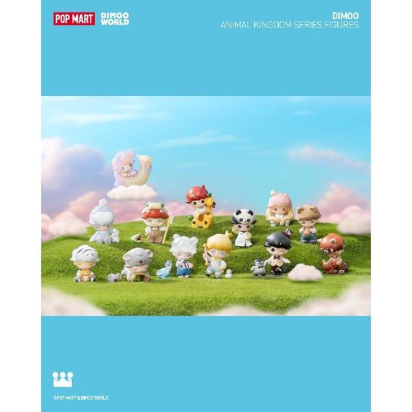 Mô Hình Đồ Chơi POP MART Dimoo Animal Kingdom 6941848266866 Blind box Artoy