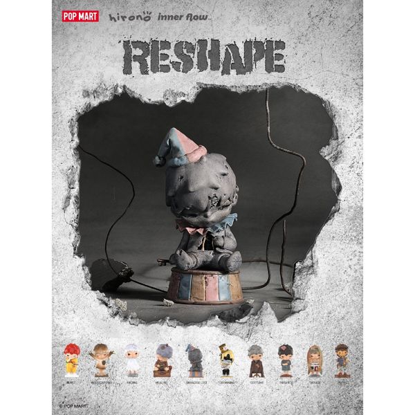 Mô Hình Đồ Chơi POP MART Hirono Reshape Figures 6941848264688 Blind box Artoy