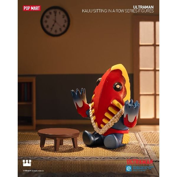 Mô Hình Đồ Chơi POP MART Kaiju Sitting In A Row 6941848262622 Blind box Artoy