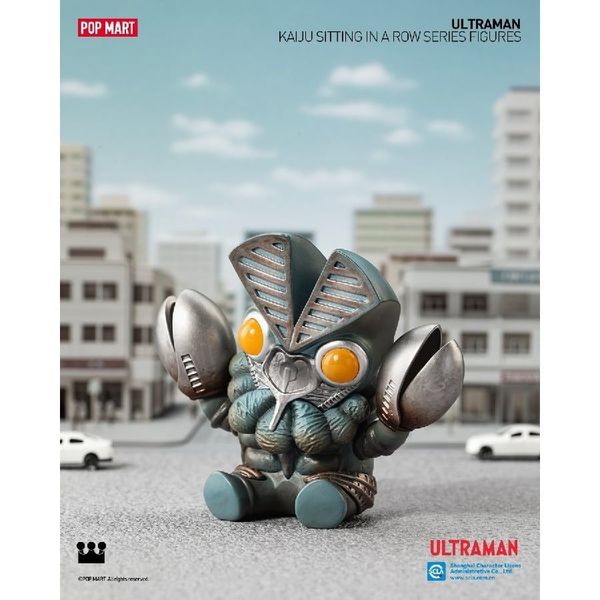 Mô Hình Đồ Chơi POP MART Kaiju Sitting In A Row 6941848262622 Blind box Artoy