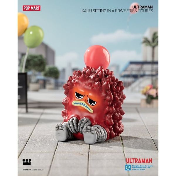 Mô Hình Đồ Chơi POP MART Kaiju Sitting In A Row 6941848262622 Blind box Artoy