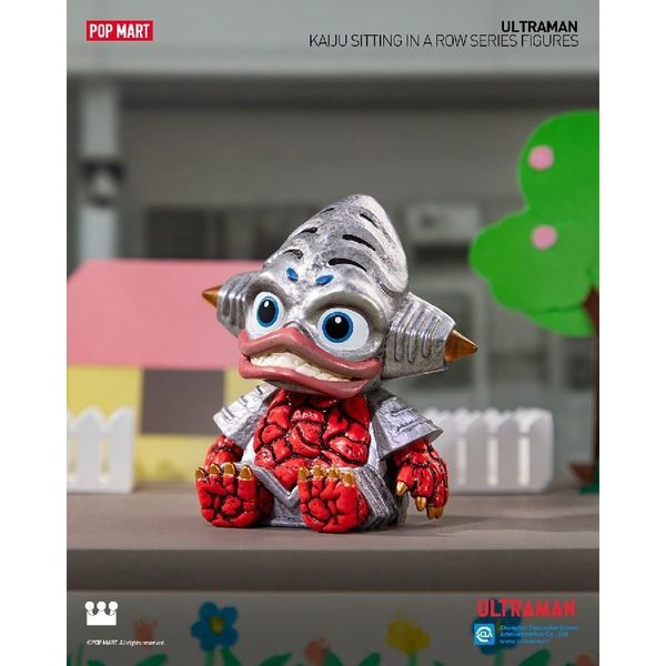 Mô Hình Đồ Chơi POP MART Kaiju Sitting In A Row 6941848262622 Blind box Artoy