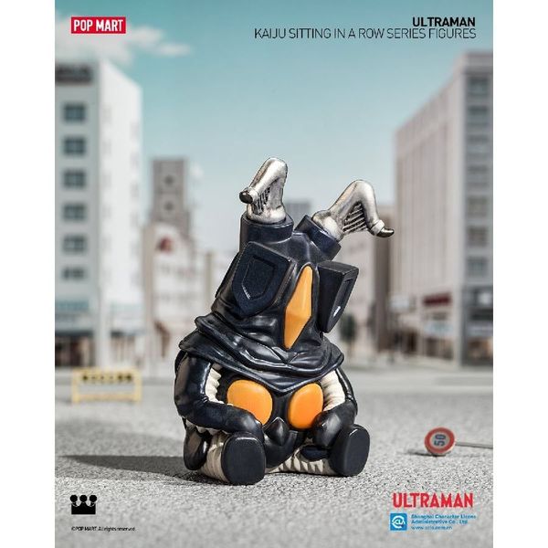 Mô Hình Đồ Chơi POP MART Kaiju Sitting In A Row 6941848262622 Blind box Artoy