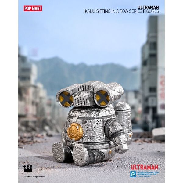 Mô Hình Đồ Chơi POP MART Kaiju Sitting In A Row 6941848262622 Blind box Artoy