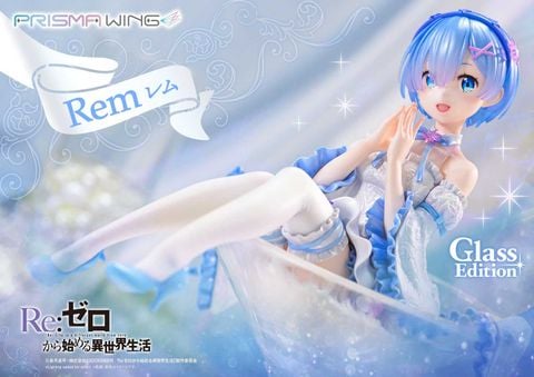 Rem Glass Edition 1/7 PRISMA WING - Re Zero Starting Life in Another World | Prime 1 Studio Figure