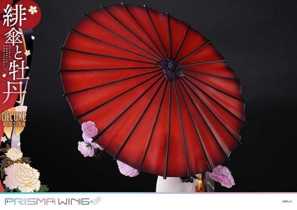 Scarlet Umbrella And Peony Deluxe Version 1/7 PRISMA WING Fujichoco's Original Illustration | Prime 1 Studio Figure