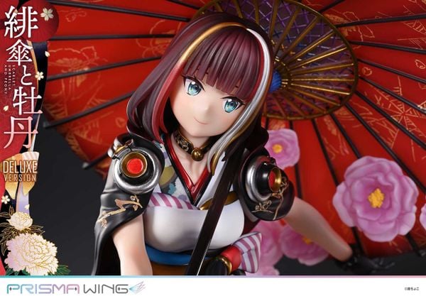 Scarlet Umbrella And Peony Deluxe Version 1/7 PRISMA WING Fujichoco's Original Illustration | Prime 1 Studio Figure