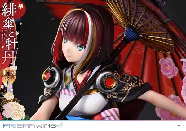 Scarlet Umbrella And Peony Deluxe Version 1/7 PRISMA WING Fujichoco's Original Illustration | Prime 1 Studio Figure