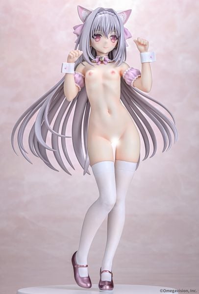Luna Sakurakouji Cat-eared Maid Cherry Blossom Color ver 1/6 - Tsuki ni Yorisou Otome no Sahou | Q-six Figure
