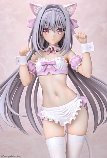Luna Sakurakouji Cat-eared Maid Cherry Blossom Color ver 1/6 - Tsuki ni Yorisou Otome no Sahou | Q-six Figure