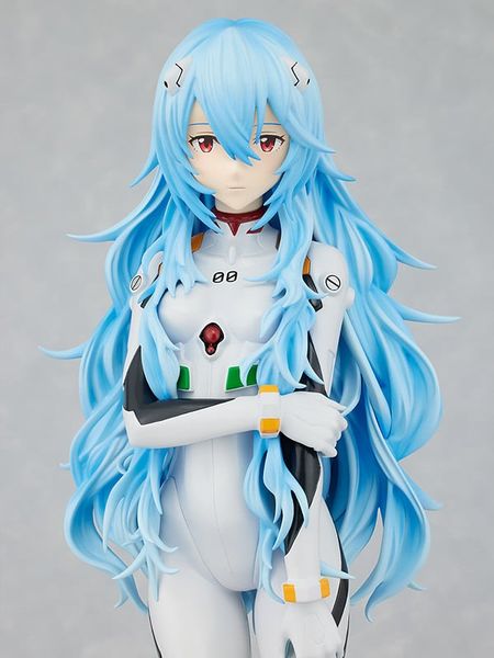 POP UP PARADE Rei Ayanami: Long Hair Ver. XL Size - Rebuild of Evangelion - | Good Smile Company Figure