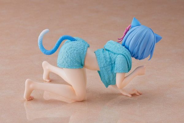 Rem - Re:Zero - Desktop Cute - Cat Room Wear ver. | Taito Figure