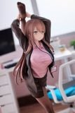 Surprisingly Bendy OL-chan Who Doesn't Want to Go to Work Pink Ver. 1/6 - Original Character | Magi Arts Figure