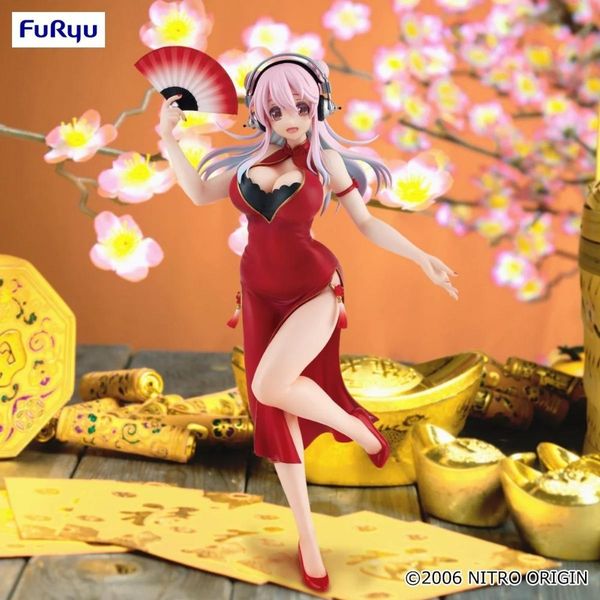 Sonico China Dress ver. Trio-Try-iT - SoniComi (Super Sonico) | FuRyu Figure