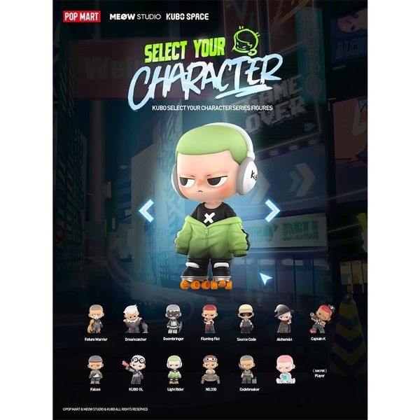 Mô Hình Đồ Chơi POP MART Kubo Select Your Character Figures