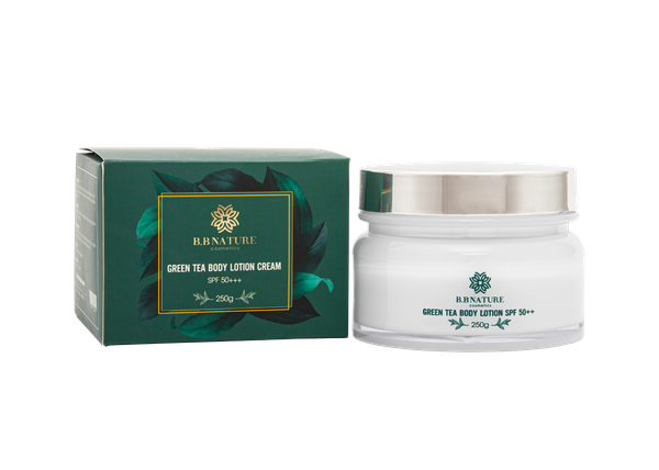  NEW! Kem dưỡng thể Trà xanh (Chống nắng) - Green tea body lotion (Sunscreen) 250gram 