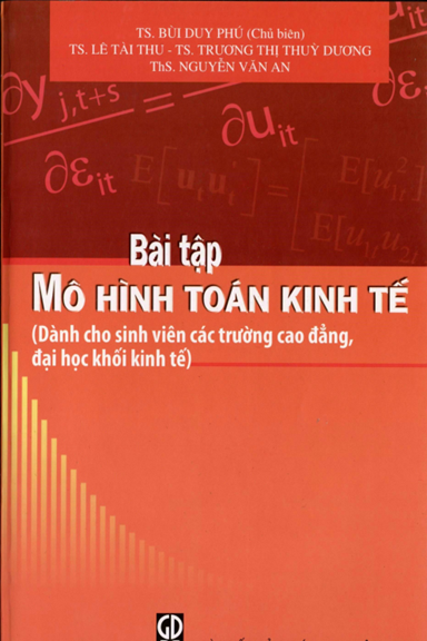 Minh Khai Book Store  Lý Thuyết Mô Hình Toán Kinh Tế