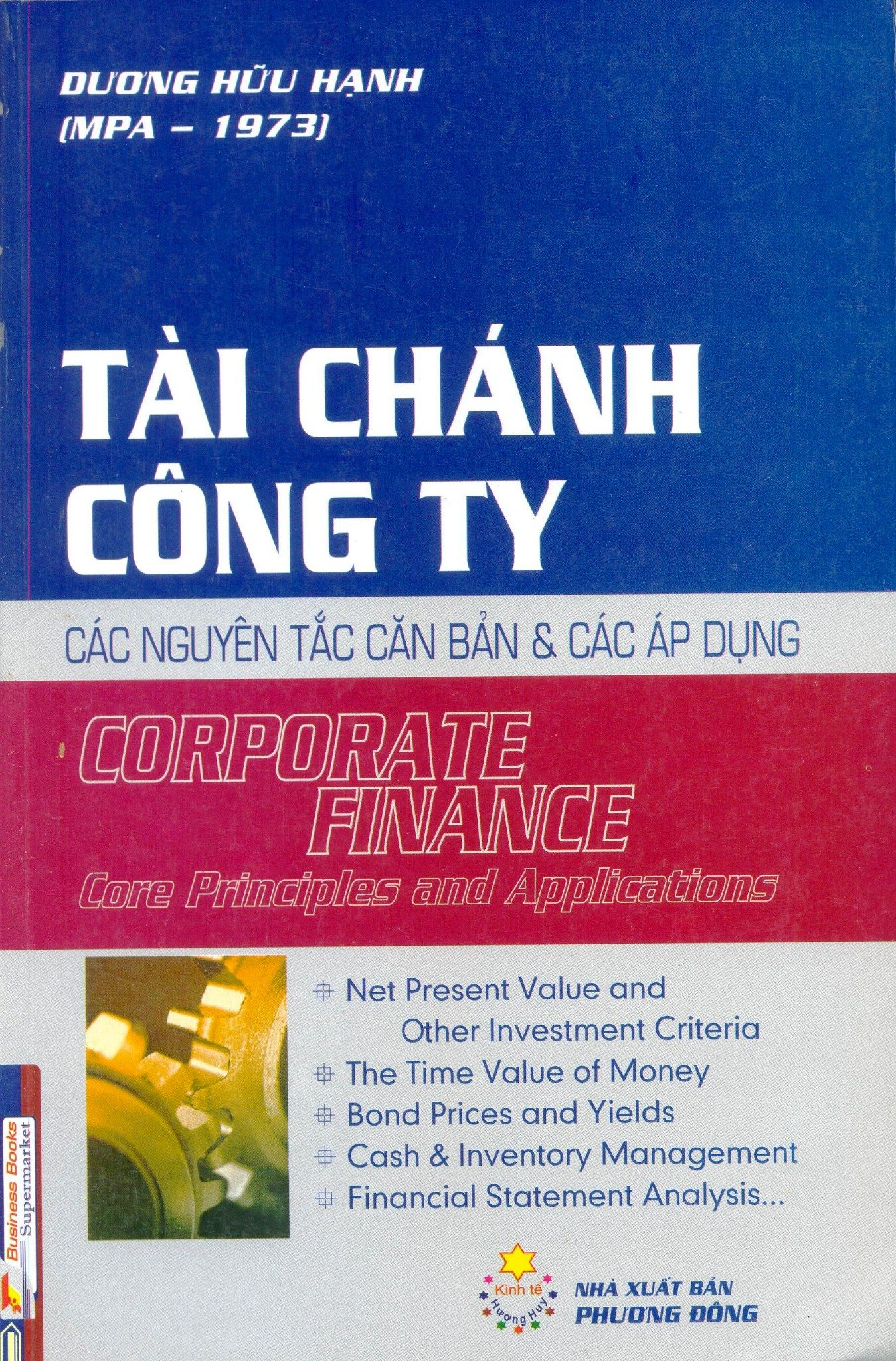 Tài chánh công ty các nguyên tắc căn bản và áp dụng