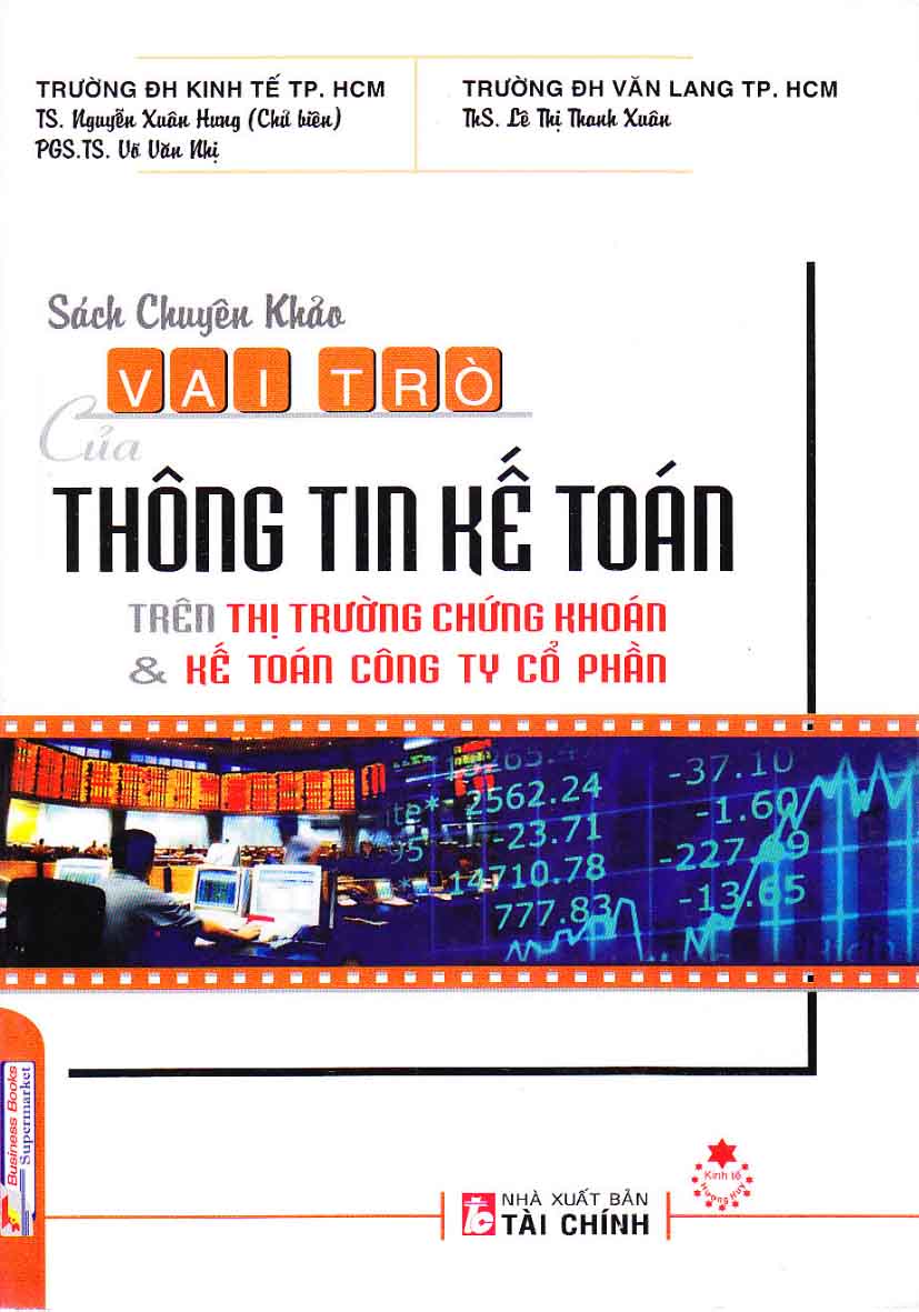 Sách chuyên khảo vai trò của thông tin kế toán