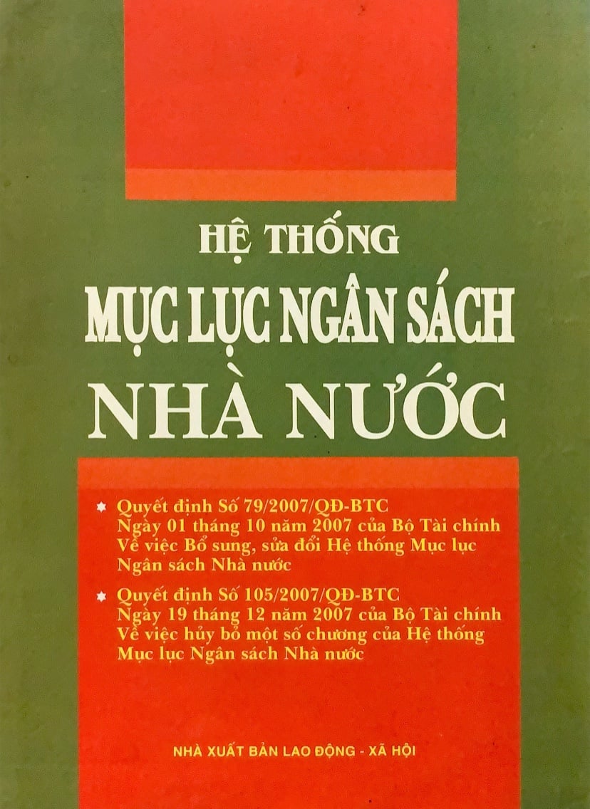 Hệ thống mục lục ngân sách nhà nước