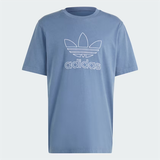  Áo Thun Adidas Viền Ba Lá Adicolor - Màu xanh da trời 