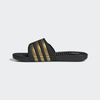  Dép Adidas Adissage - Core Black / Gold Metallic 