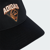  Mũ Lưỡi Trai Adidas Hoops - Màu Đen 