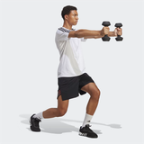 Quần Short Adidas Tập Luyện 3 Sọc Train Icons - Đen 