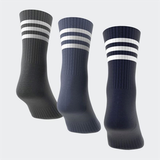  Tất Adidas Bộ 3 Đôi Tất Cổ Cao Lót Đệm 3 Sọc 