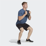  Áo Thun Adidas AEROREADY Designed for Movement - Blue 