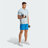  Quần Short Adidas Big Logo Train Icons - Xanh Da Trời 