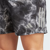  Quần Short Adidas Own the Run Allover Print - Grey Six 