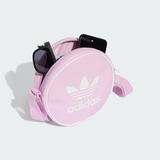  Túi Đeo Chéo Adidas Tròn Classic Adicolor - Màu Hồng 