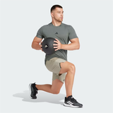  Quần Short Adidas Designed for Training - Silver Pebble 