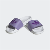  Dép Adidas Adilette Lite - Cloud White / Shock Purple 