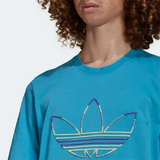  Áo Thun Adidas Ba Lá - Màu xanh da trời 