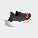  Giày UltraBoost 21 - Carbon / Core Black / Solar Red 
