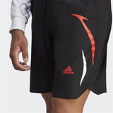  Quần Short Adidas Vải Dệt Colourblock - Đen 