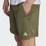  Quần Short Adidas Rằn Ri Seasonal Train Essentials - Xanh Lá Cây 