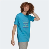  Áo Thun Adidas Ba Lá - Màu xanh da trời 